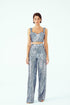 PAILLETTE, STRAIGHT FIT TROUSERS - Barrus London